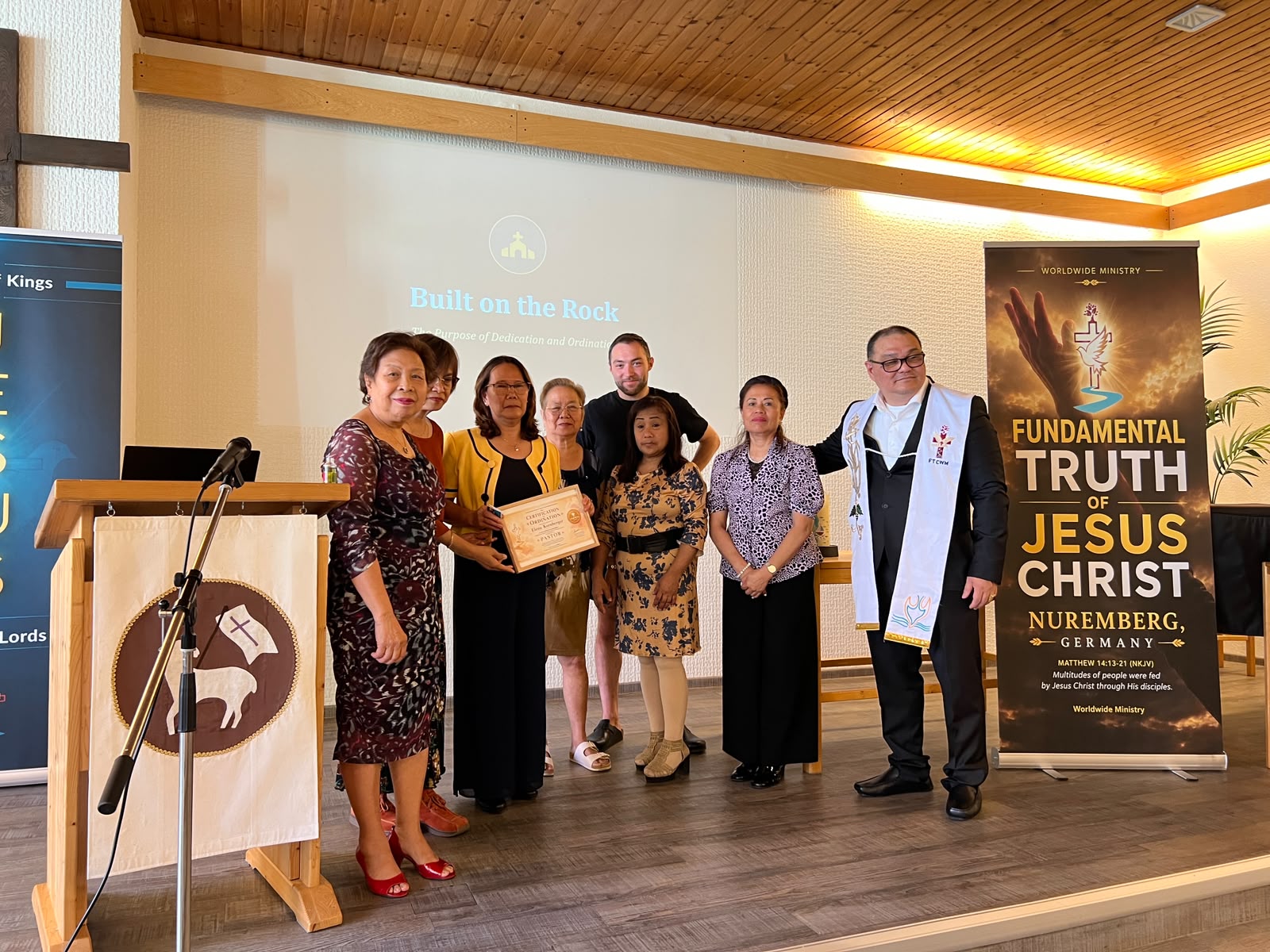 Ordination of Pastor Ellen Focuses on the Fundamental Truth of Jesus Christ